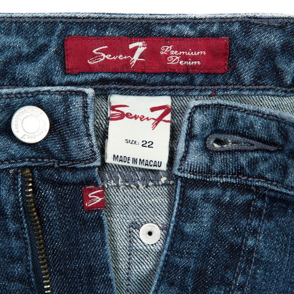 SEVEN7 Jeans Womens Plus Size 22 Mid Rise NWOT - Picture 6 of 8